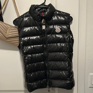Moncler Black Ghany Vest